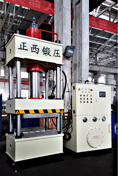 江蘇徐州客戶定制的160噸四柱液壓機，由液壓機供應(yīng)商成都正西液壓機圓滿交貨，祝賀！